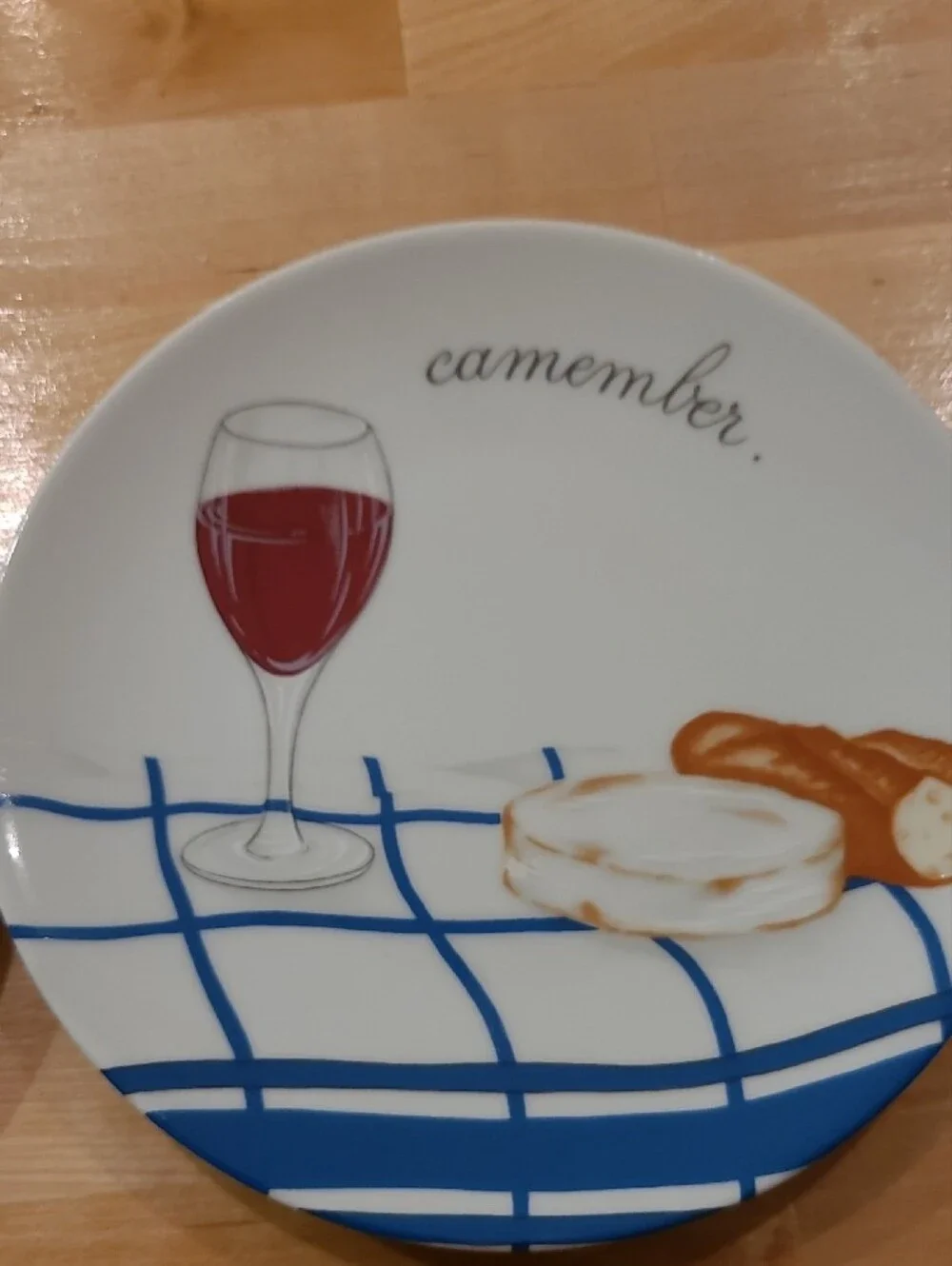De Limoges 2 Porcelaine De Sologne Cheese Plates